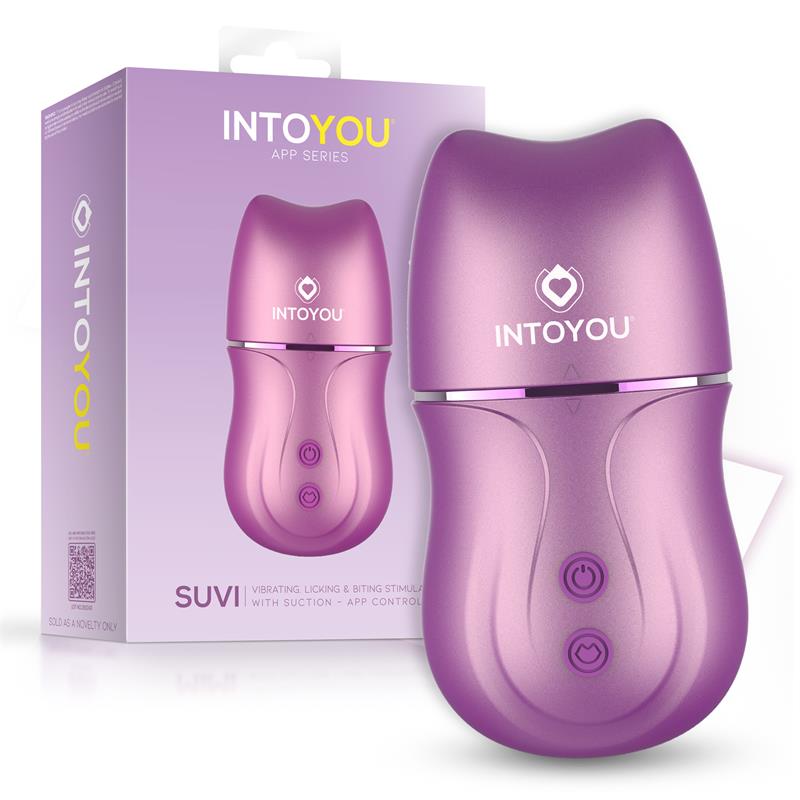 Suvi Estimulador con Licking, Biting, Succión y Vibración USB-C con APP