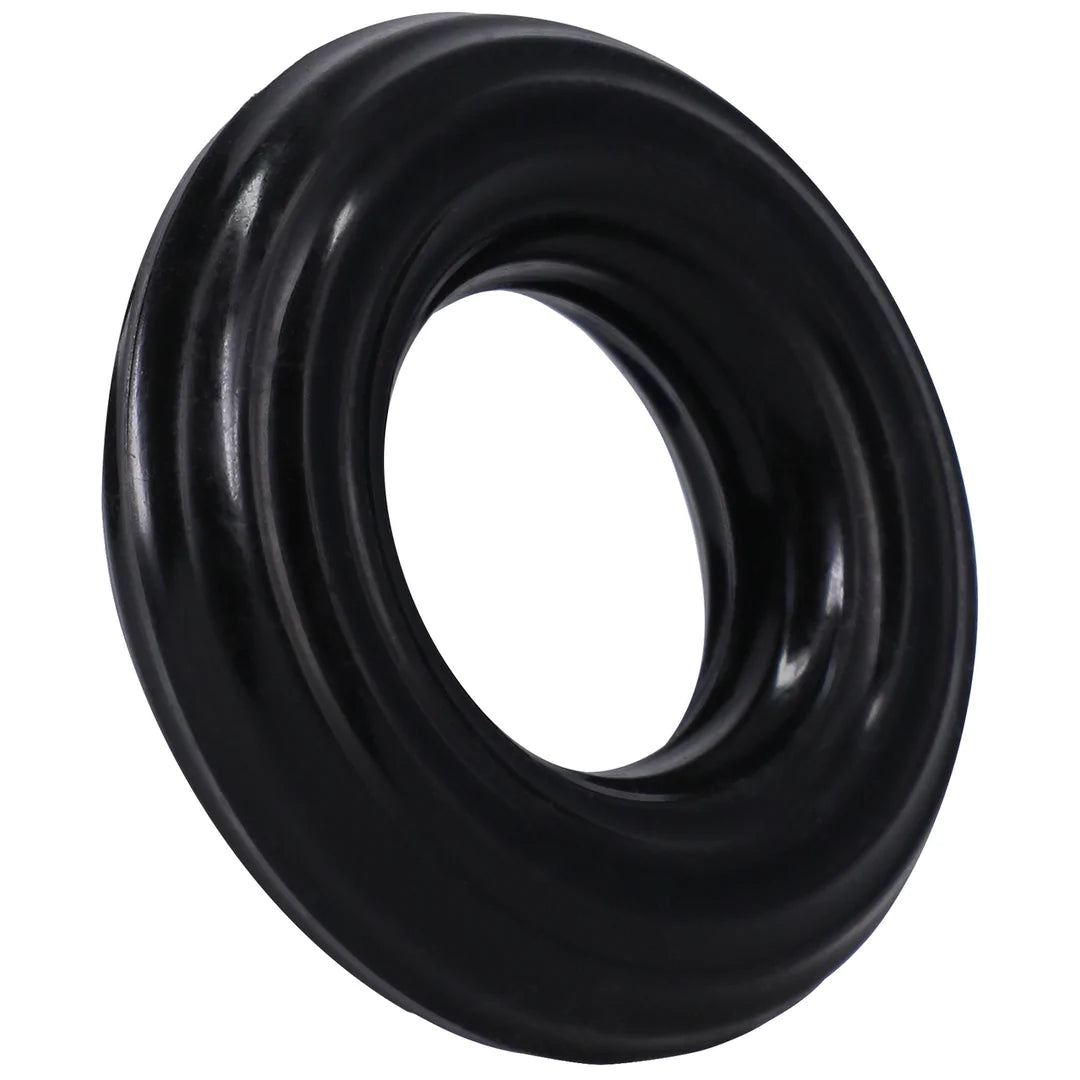 Ribbed Donut - Cockring Black