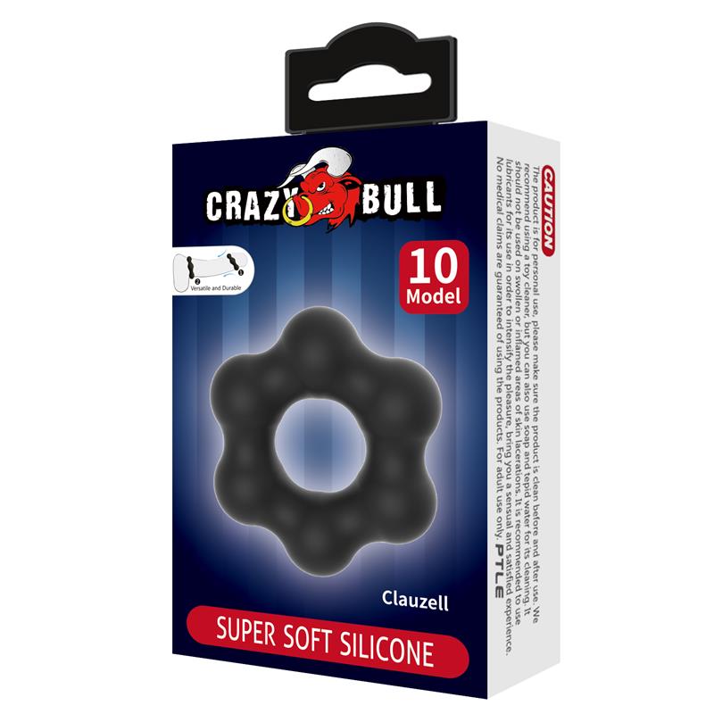 Clauzell Anillo para el Pene Silicona Mod 10