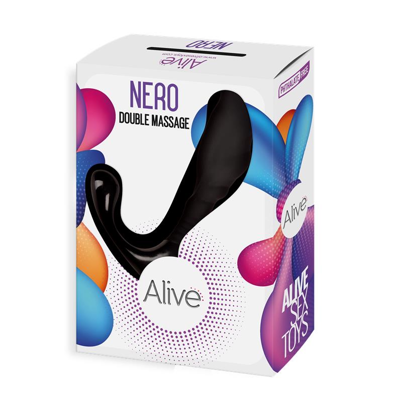 Estimulador Anal Nero 7 cm