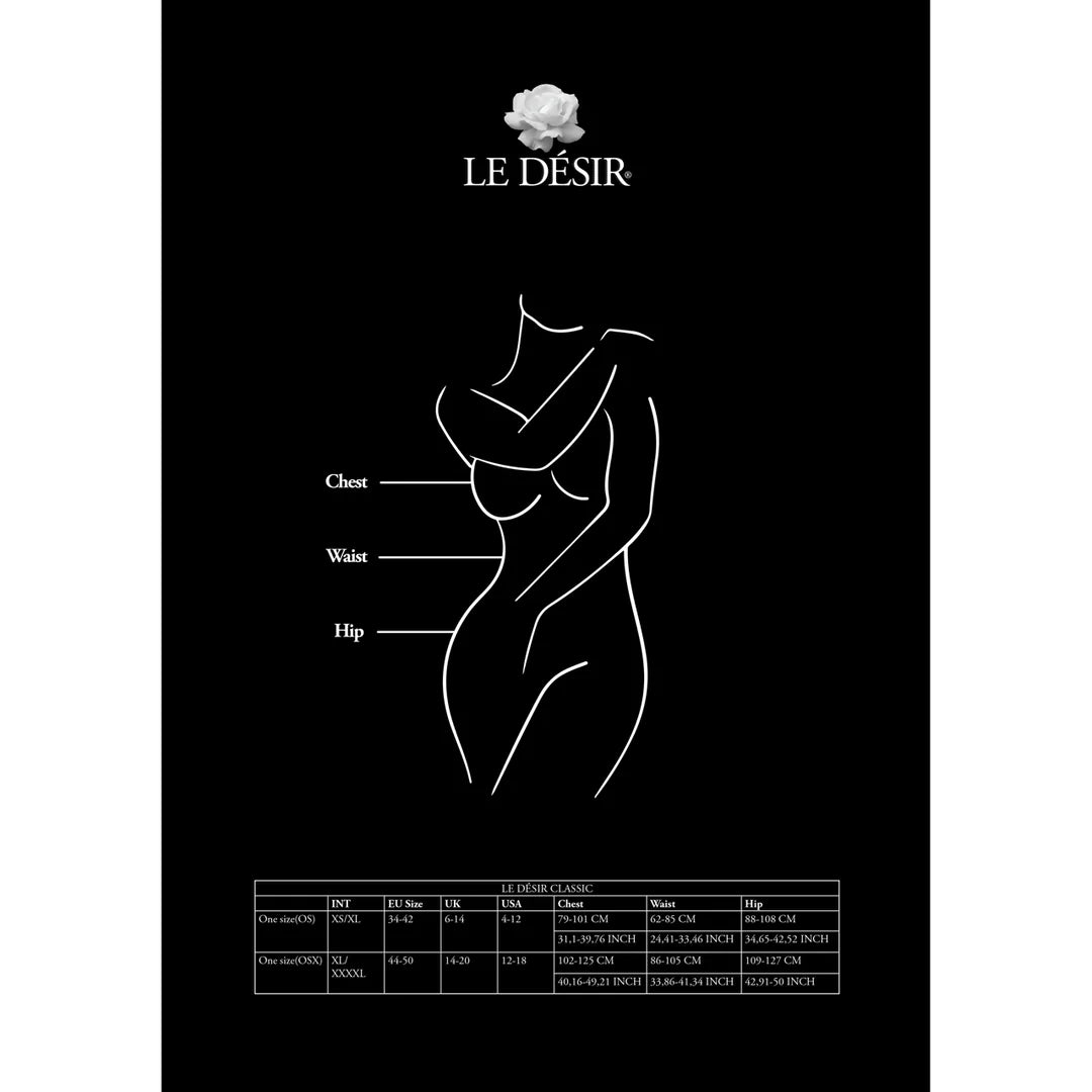 Contrast Fence Net Teddy - Plus Size