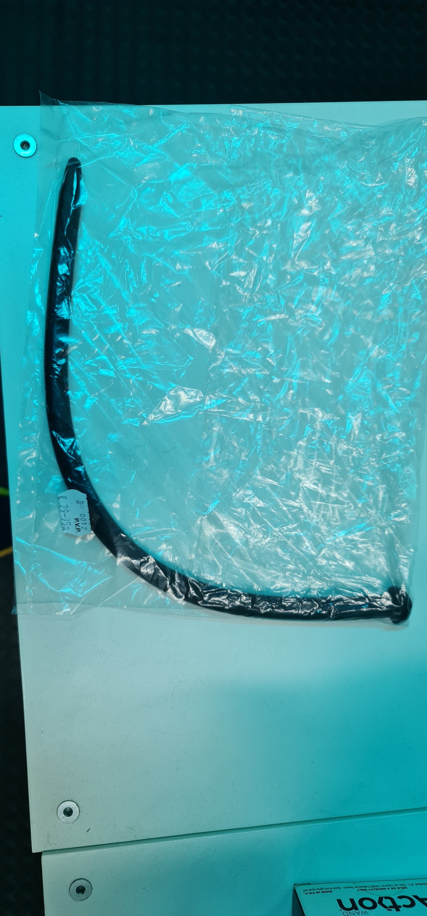 Sonda Silicona negra 12 x 38