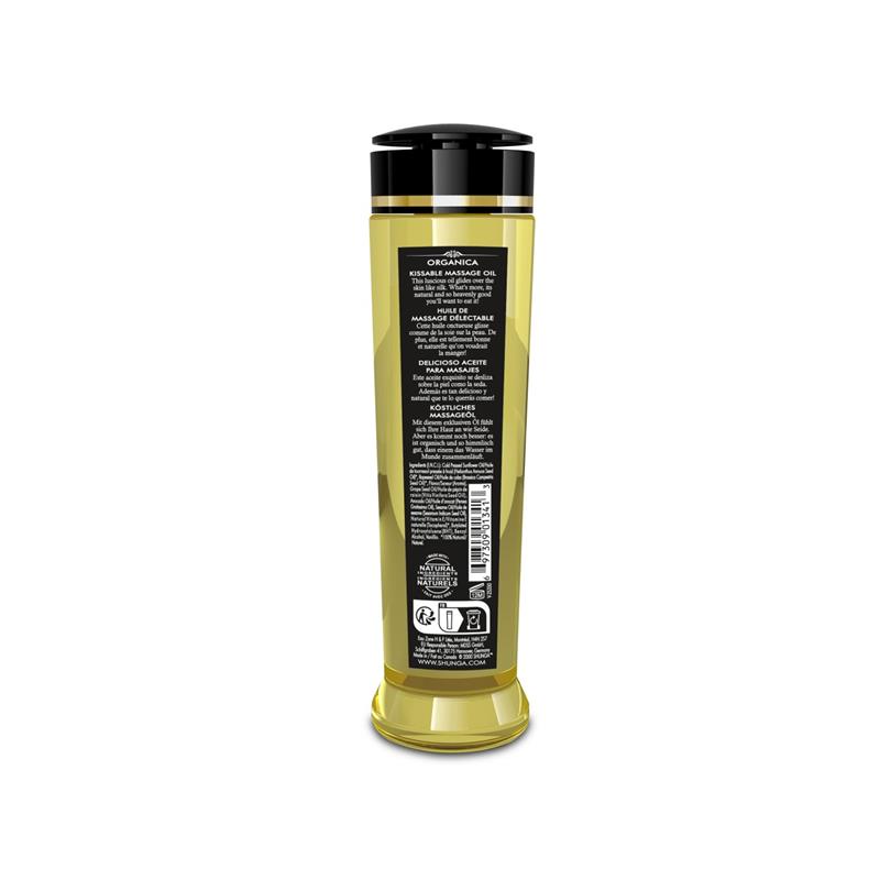 Aceite de Masaje Organico Frambuesa 240 ml