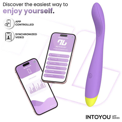 Neya Vibrador Punto G con APP Purpura