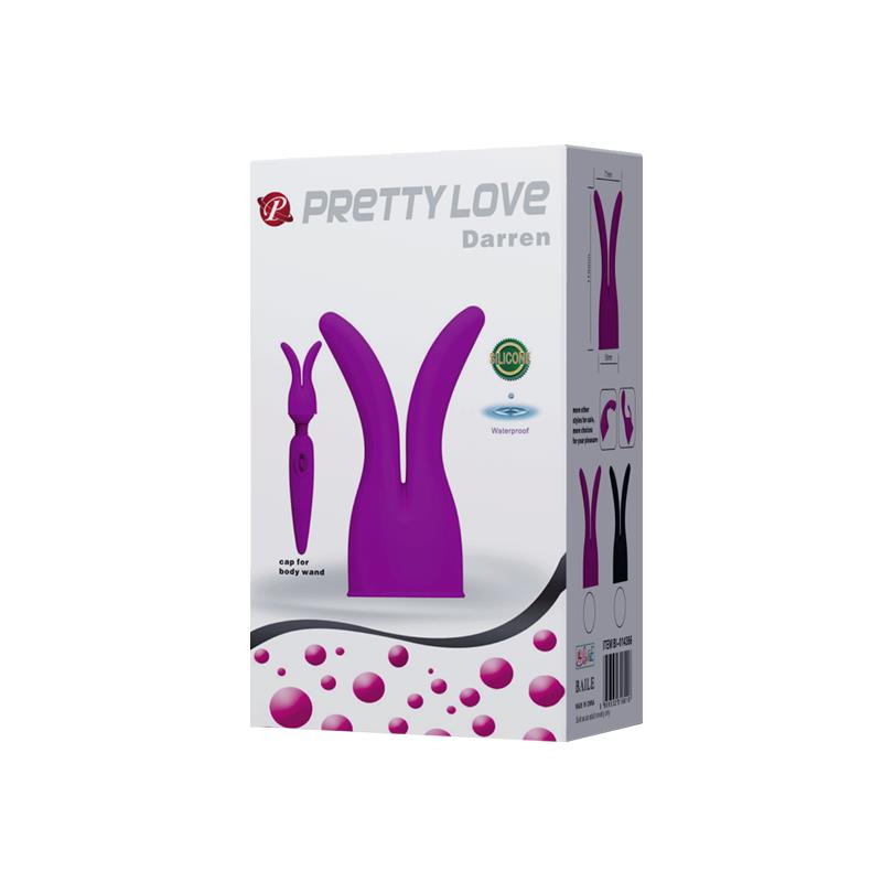Pretty Love Cabezal Masajeador Darren Purpura