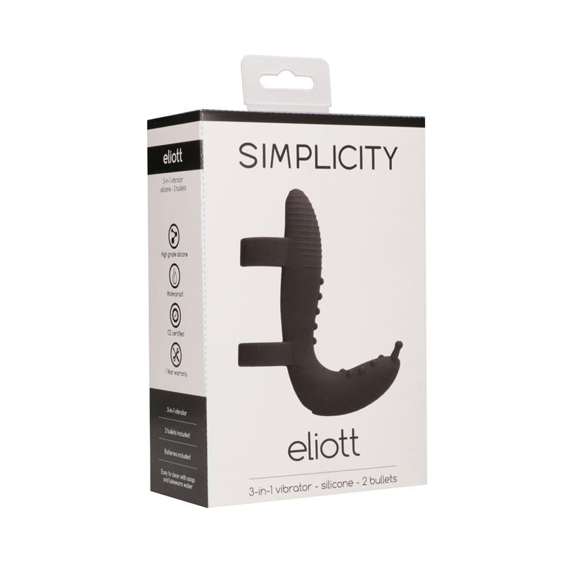Set Extension Vibrador Eliott Negro