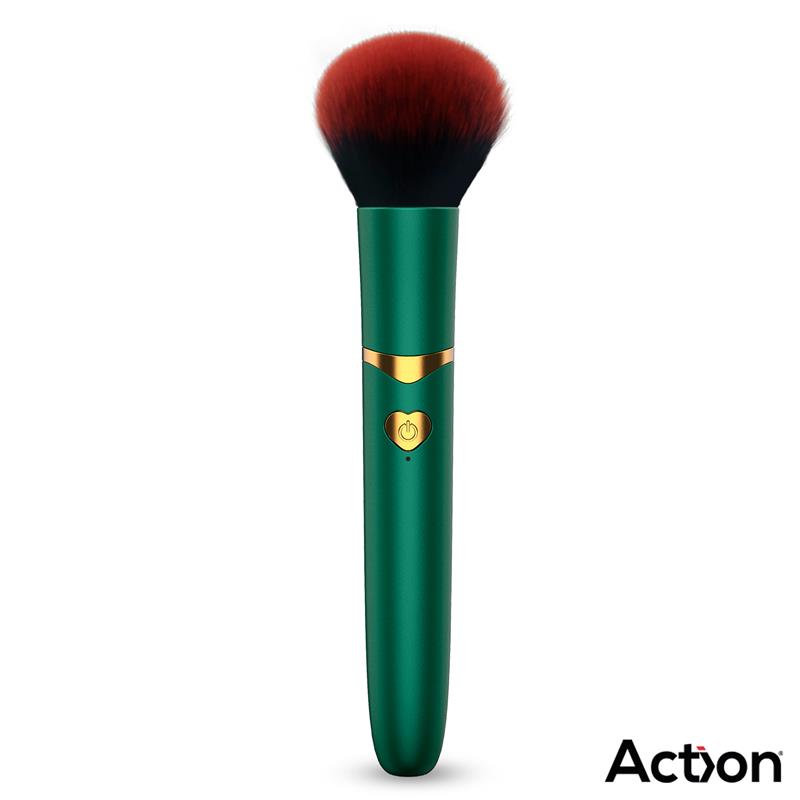 Secret Vert Estimulador Brocha de Maquillaje con Vibracion Verde