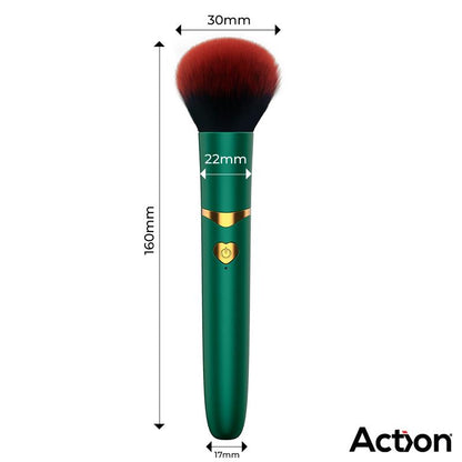 Secret Vert Estimulador Brocha de Maquillaje con Vibracion Verde
