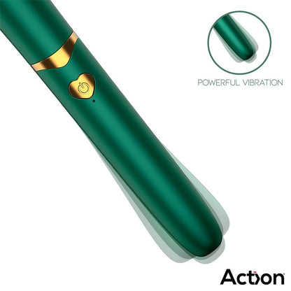 Secret Vert Estimulador Brocha de Maquillaje con Vibracion Verde