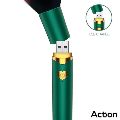Secret Vert Estimulador Brocha de Maquillaje con Vibracion Verde