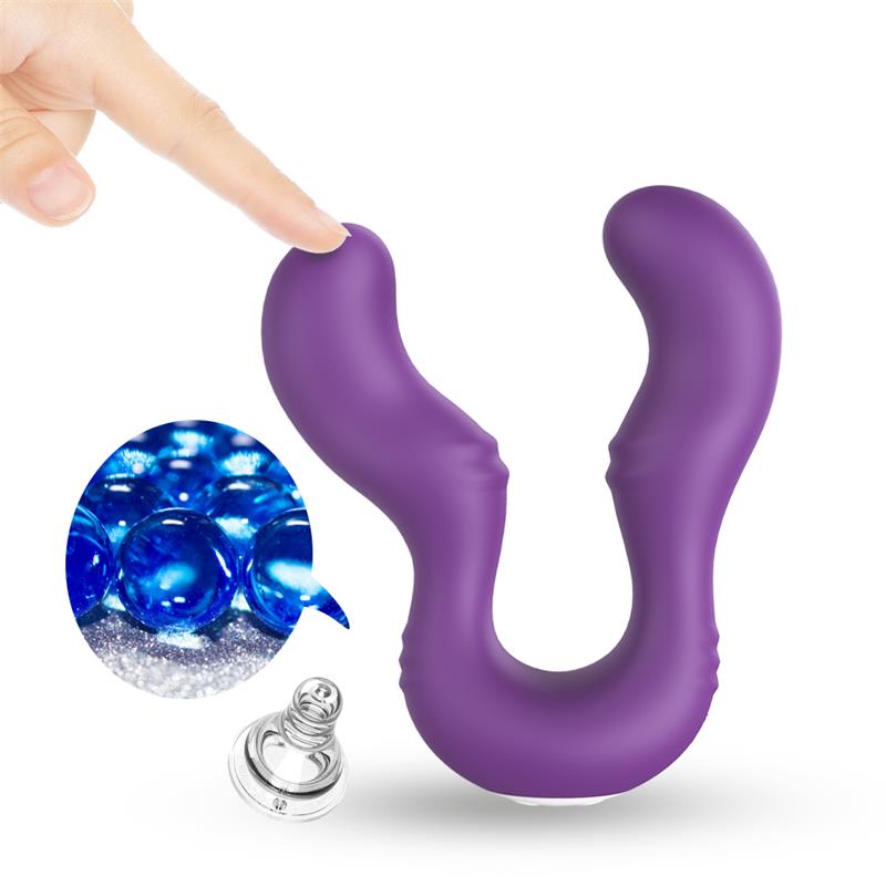 Vibrador Doble para Parejas Purpura