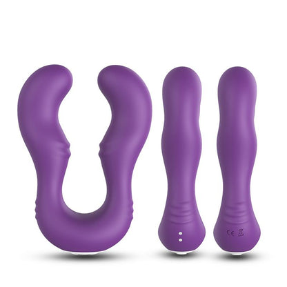 Vibrador Doble para Parejas Purpura