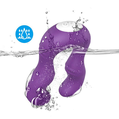 Vibrador Doble para Parejas Purpura