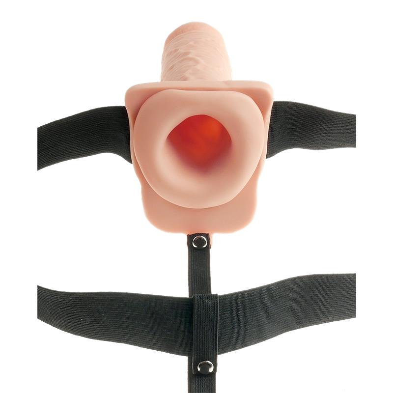 Arnes Dildo Hueco con Vibración 7