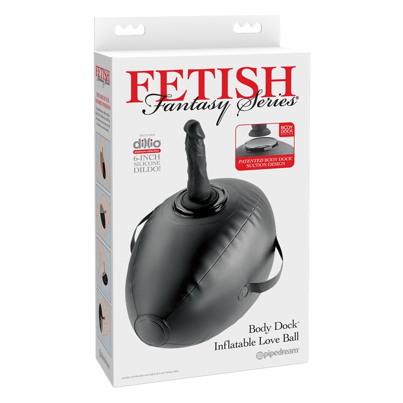 Asiento Inflable con Dildo Body Dock
