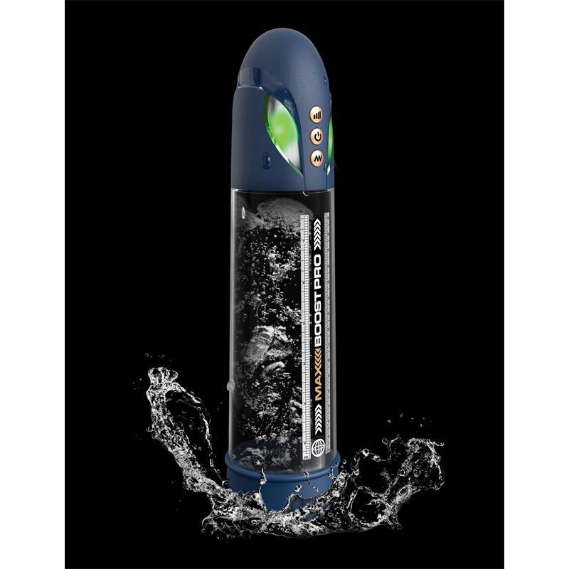Masturbador Automático Max Boost Pro Flow Azul