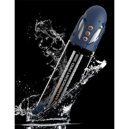 Masturbador Automático Max Boost Pro Flow Azul