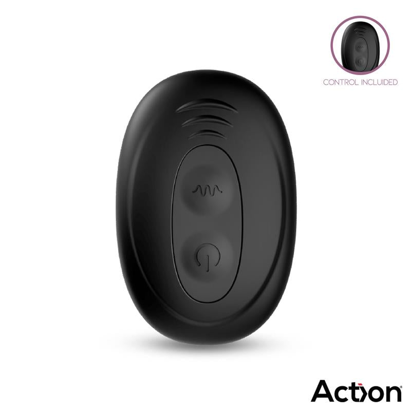 Luvia Huevo Vibrador con Control Remoto USB Púrpura