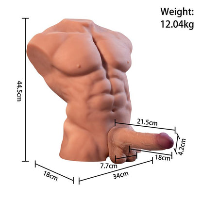 Fitter Torso con Dildo Desmontable Thrusting y APP 116 kg