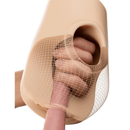 Masturbador Pussy Pounder Squeeze 18 cm