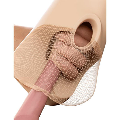 Masturbador con Vibracion Double Pounder