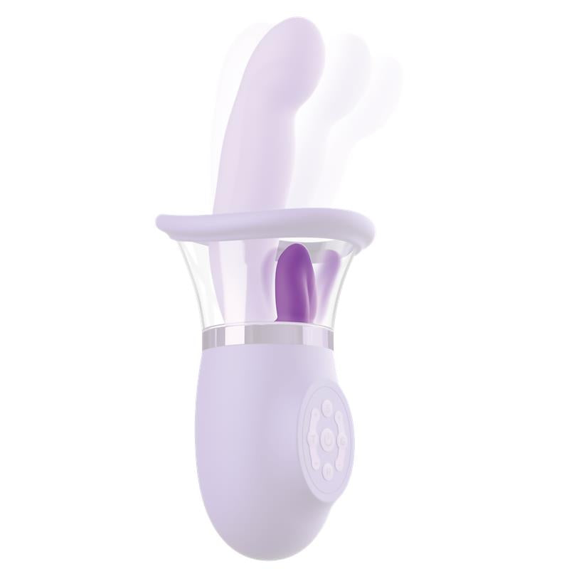 Estimulador con Lengua y Succion Ultimate Pleasure Pro Plus