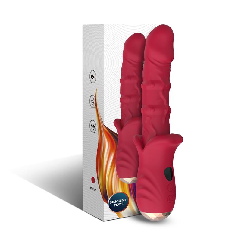 Vibrador con Movimiento Vertical con Pantalla Digital