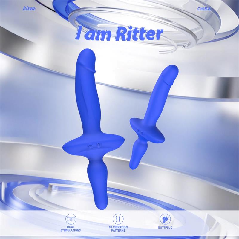 Ritter Vibrador y Plug Anal