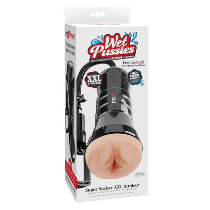 Masturbador Super Sucker XXL con Auto Lubricacion