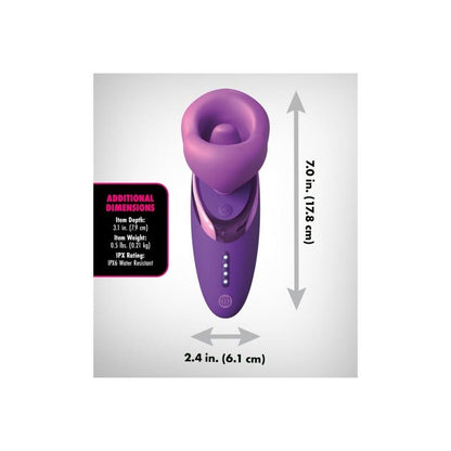 Estimulador con Lengua Succion y Vibracion Pleasure Sucker