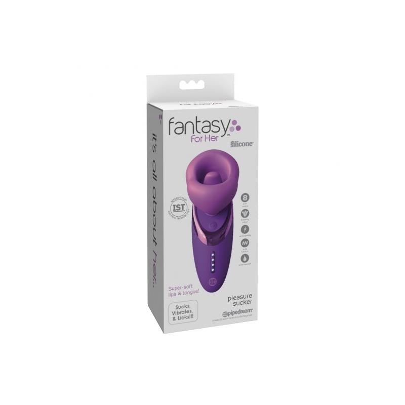 Estimulador con Lengua Succion y Vibracion Pleasure Sucker