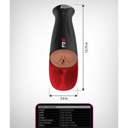 Masturbador Fuck O Matic Pro XL Marron