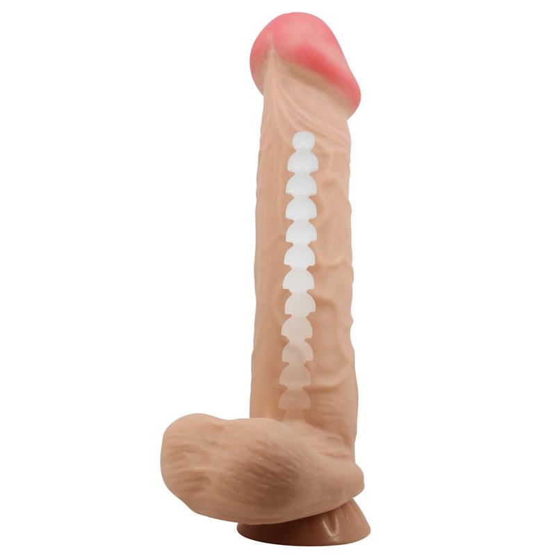 Mendel Dildo Realista Piel Deslizante Retractil 26 cm