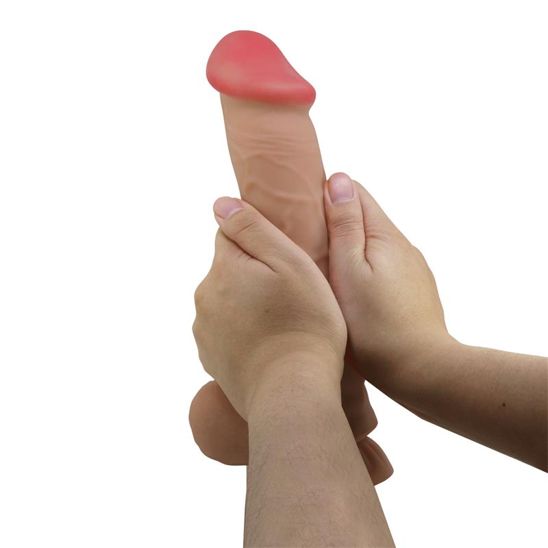 Mendel Dildo Realista Piel Deslizante Retractil 26 cm