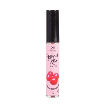 Lip Gloss Vibrant Kiss Sabor Chicle de fresa 7g