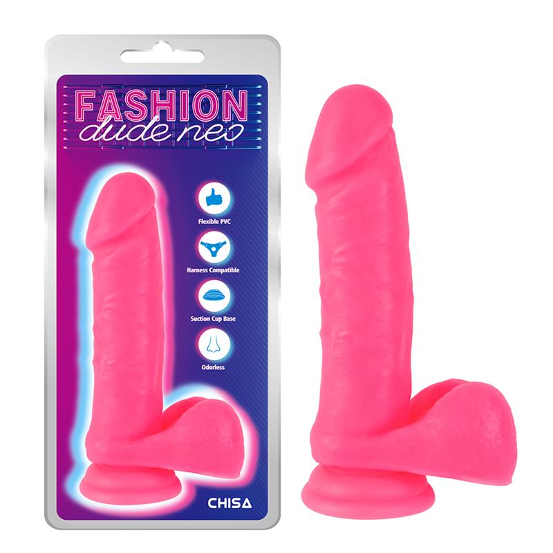 Dildo Dual Density 76 195 cm Rosa