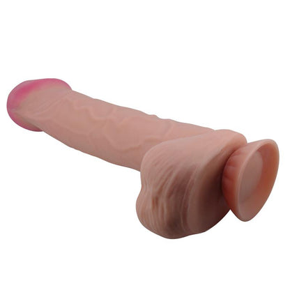 Dildo Realista Piel Deslizante Retractil 26 cm