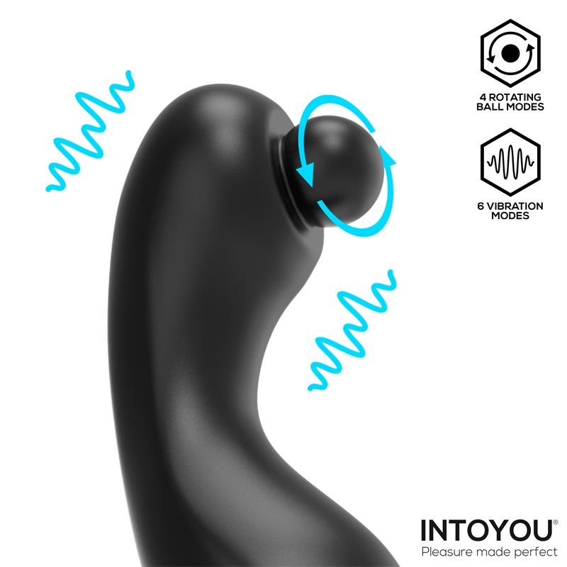 Orbyx Masajeador Prostatico con Rotacion Vibracion y Control Remoto