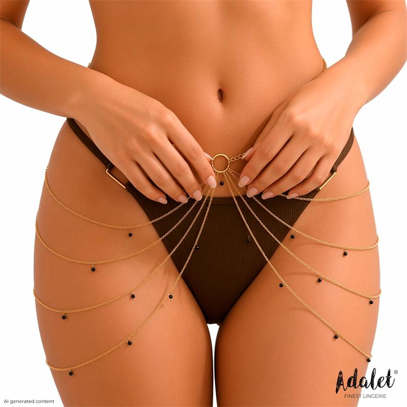 Alessia Cadena para la Cadera Dorado Talla unica