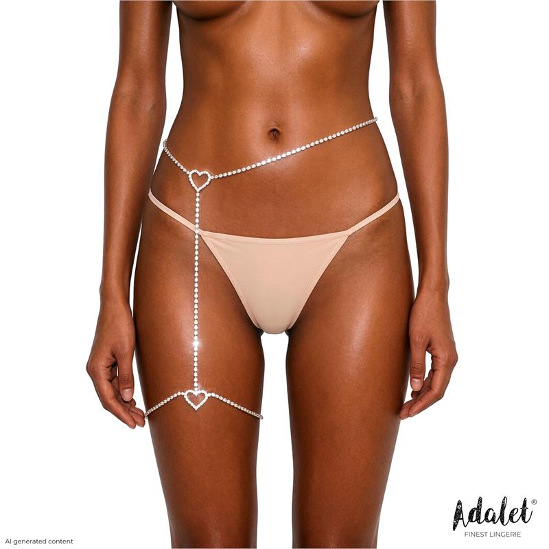 Chiara Liguero Plateado Talla unica