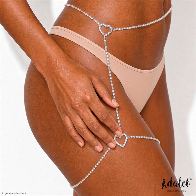Chiara Liguero Plateado Talla unica