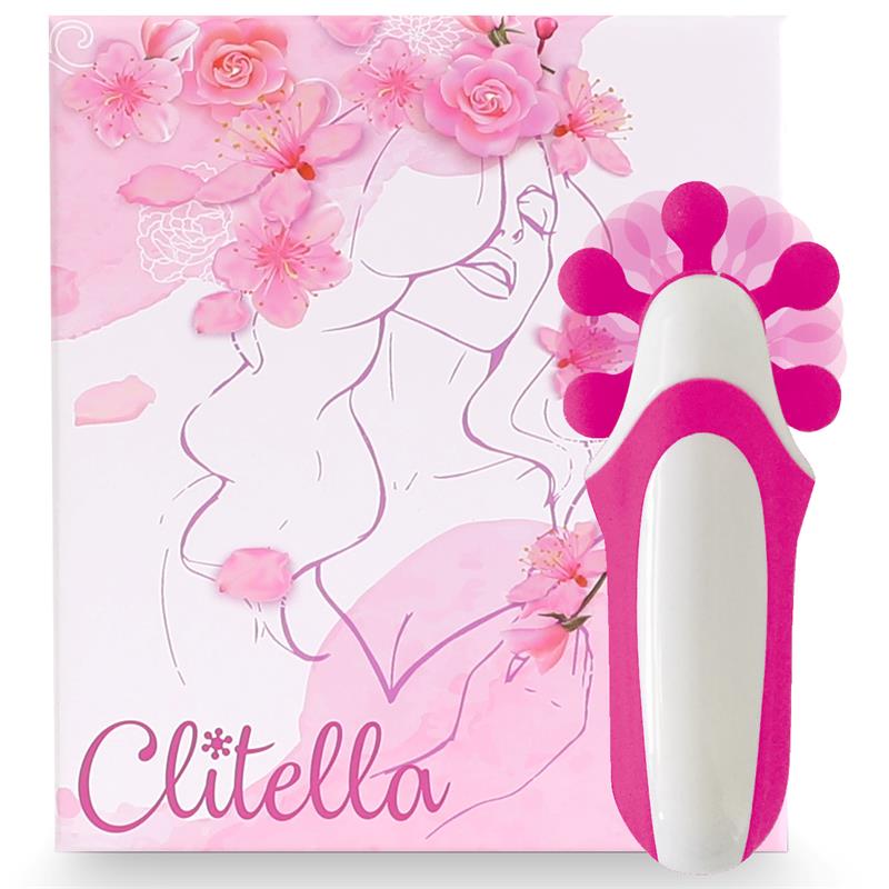 Clitella Estimulador Sexo Oral con Accesorios Rosa