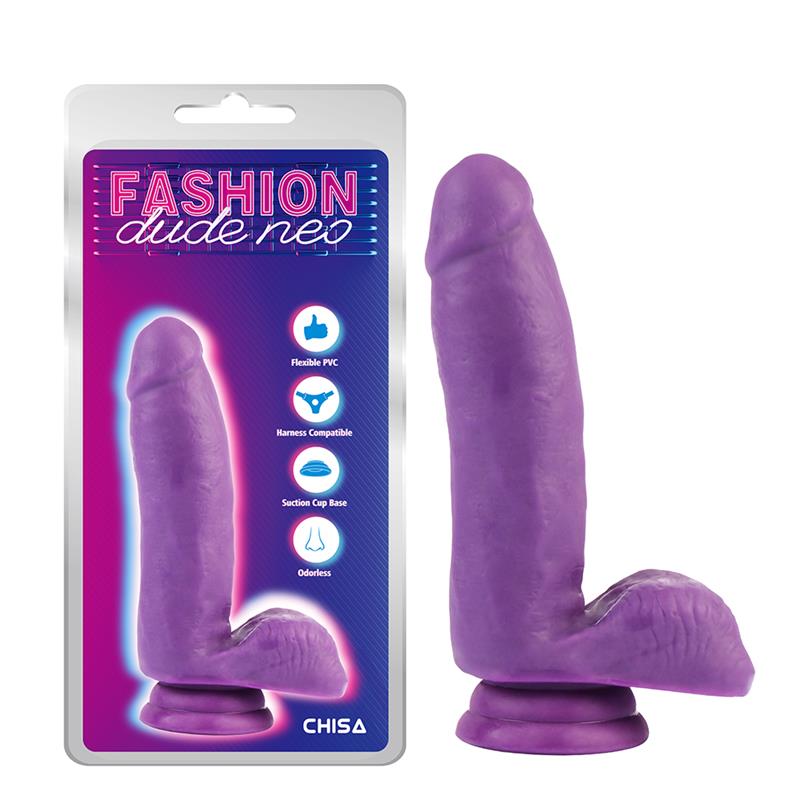 Dildo Dual Density Purpura 67