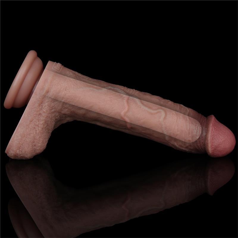 Dildo Dual Layer Silicona 85