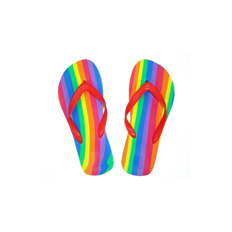 Chanclas con Bandera LGBT Talla 40 41