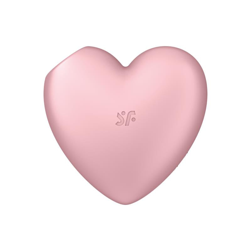 Cutie Heart Succionador de Clitoris y Vibracion Rosa