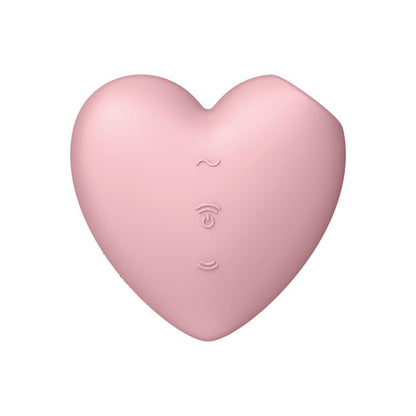 Cutie Heart Succionador de Clitoris y Vibracion Rosa