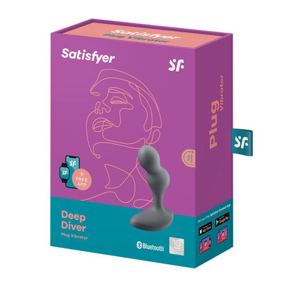 Deep Diver Plug Anal con Vibracion APP Satisfyer Connect