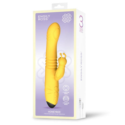 Honeybee Vibrador con Thrusting y Pulsacion