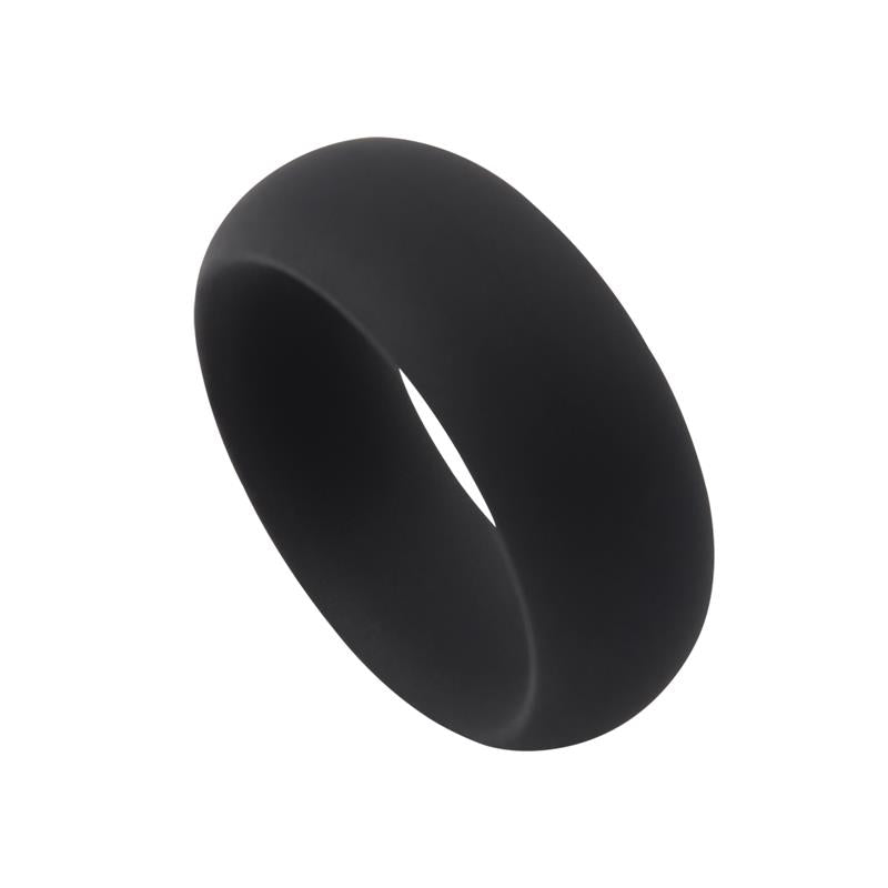 Anillo para el Pene Infinity Silicona M Negro